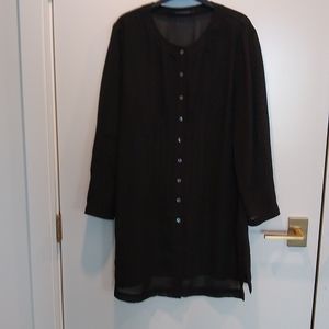Gauze button down jacket/tunic windsmoor